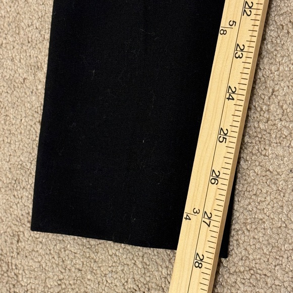 Helmut Lang Wool Slim Pant Size 4 Women’s Black - Picture 9 of 9